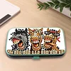 Pferde Thema Diamond Painting Nailart Tasche Set enthält 7 professionelle Werkzeuge