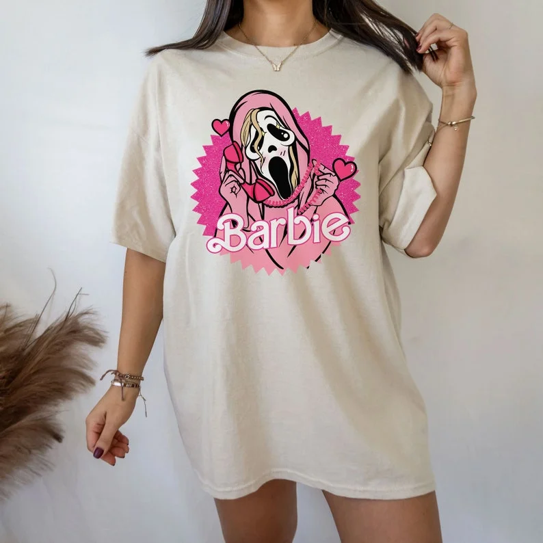 Horror Doll Ghost Face T-shirt