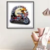 Diamond Painting-DIY Full Round Drill Motorcycle Eagle