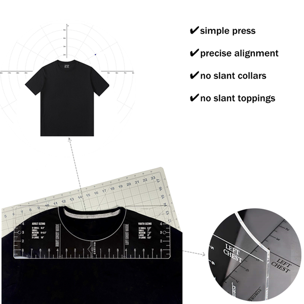 t shirt ruler guide more styles to choose modeyumo