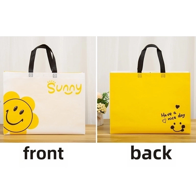 Cartoon Cute Non-woven Bag Spot Shopping Mall Clothing Store Children’s Clothing Store Non-woven Bag With Logo Shopping Gifts