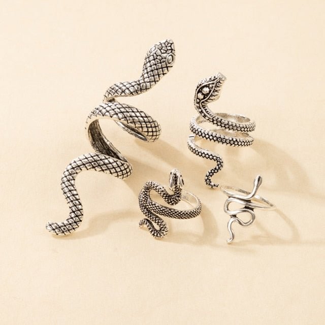 YOY-Vintage Snake Animal Rings