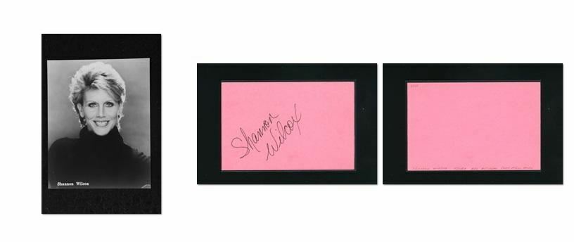 Shannon Wilcox - Signed Autograph and Headshot Photo Poster painting set - Dallas