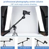 YT03 Camera Overhead Shooting Bracket Extension Rod SLR Mobile Phone Photography Integrated Horizontal Shooting Rod With 1/4 Inch And 3/8 Inch Screws, 360° Rotation, Multi-angle Photography, Load-Bearing Up To 33 Pounds