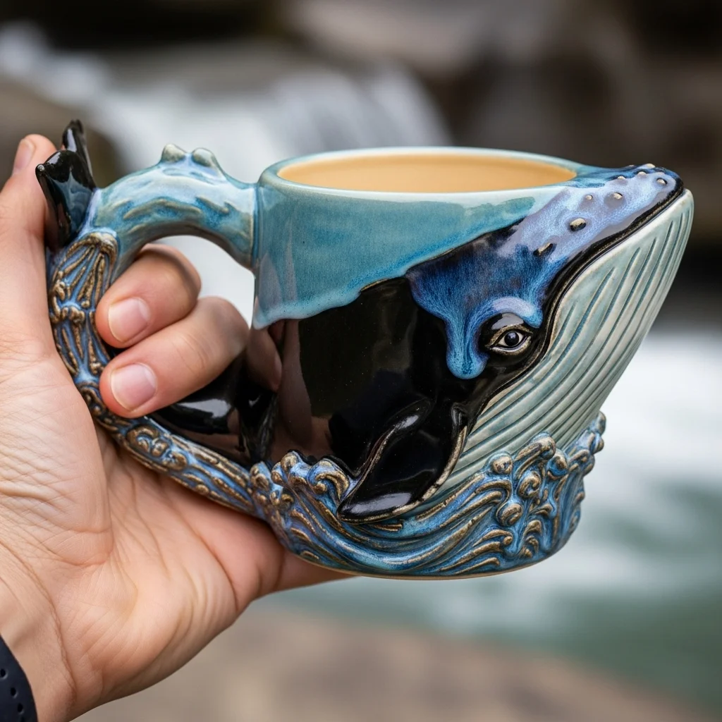 Ceramic Ocean Buddy Drinkware