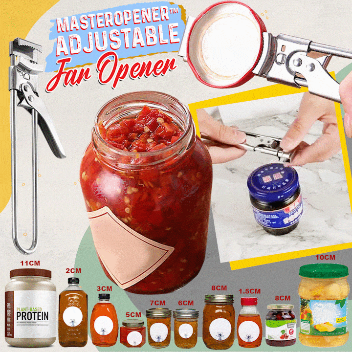 MocuishleOpenerPro™ Adjustable Jar & Bottle Opener