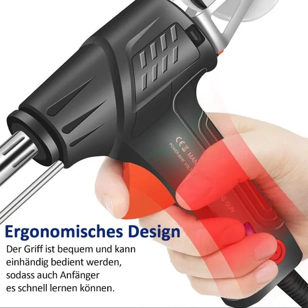 Internally heated industrial laser welding tools