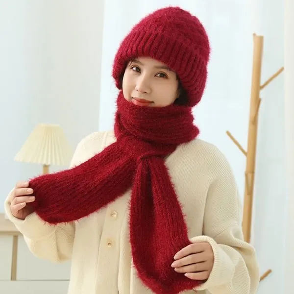 Hot Sale🔥Integrated Ear Protection Windproof Cap Scarf