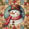 (Multi-Style) Christmas Snowman Tree-11CT Stamped Cross Stitch 40*40cm
