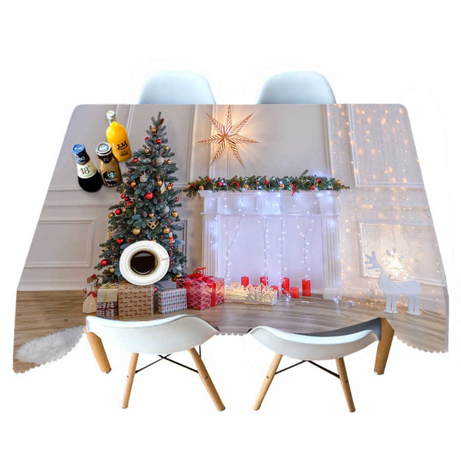 

Christmas - 3D Tablecloth, 140*180cm, 501 Original