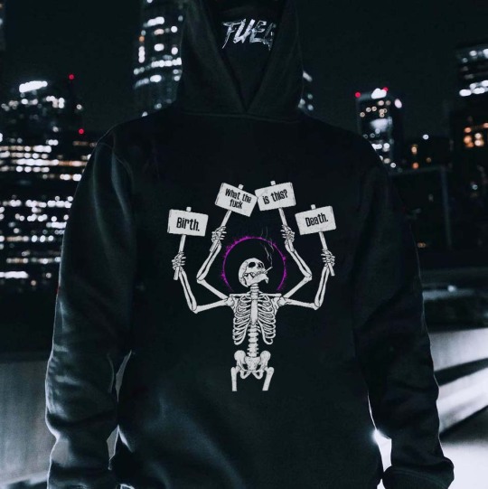 What The F**K Is This? Printed Men's Casual Hoodie