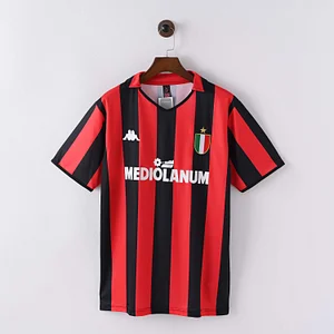 1988/1989 Retro AC Milan Home Football Shirt 1:1 Thai Quality