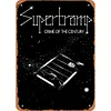 Supertramp - Panneaux en &eacute;tain m&eacute;tallique(20*30cm/30*40cm) - Musique