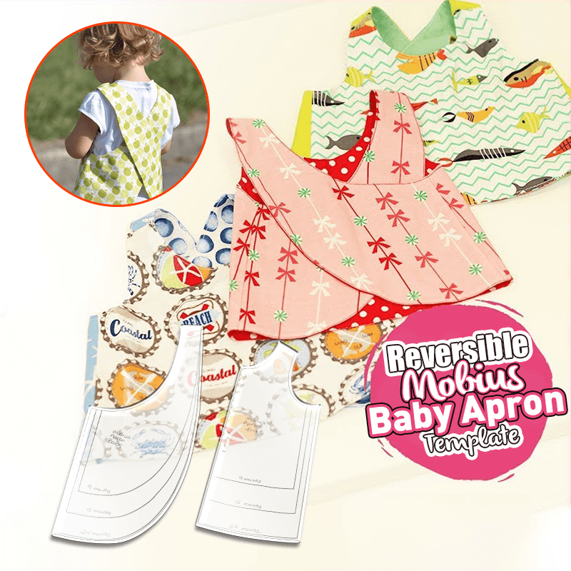 Reversible Mobius Baby Vest Template Set With Instructions