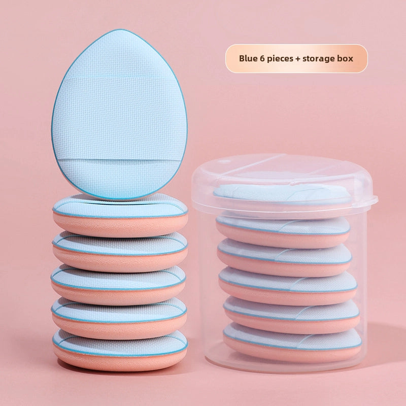 Finger Powder Puff Thumb Air Cushion Mini Version Makeup Sponge Dry And Wet Dual-purpose Foundation Liquid Does Not Eat Powder Fingertip Powder Puff