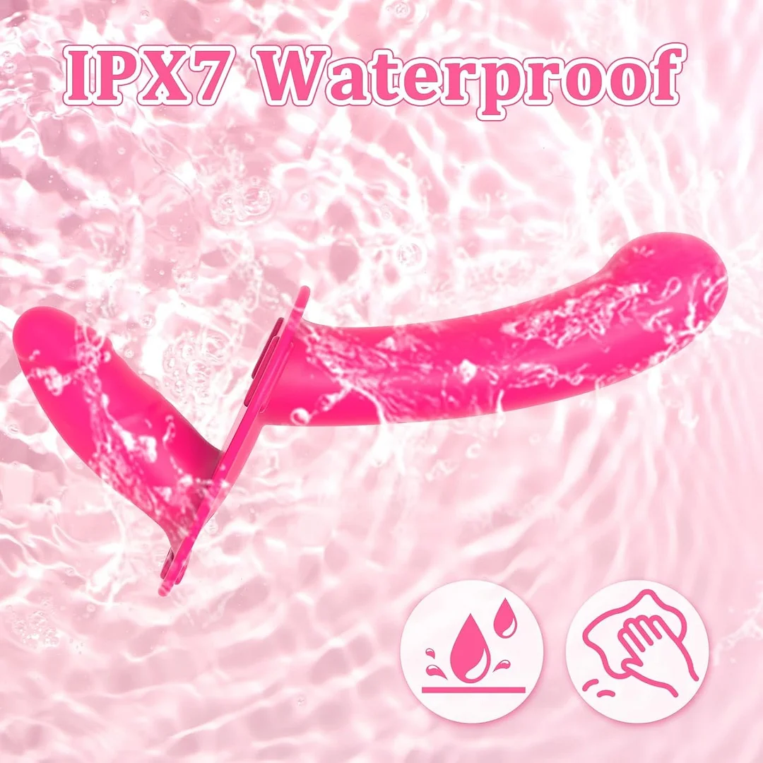 Strap-on Dildo Vibrator Double-ended Dildo With Remote Control