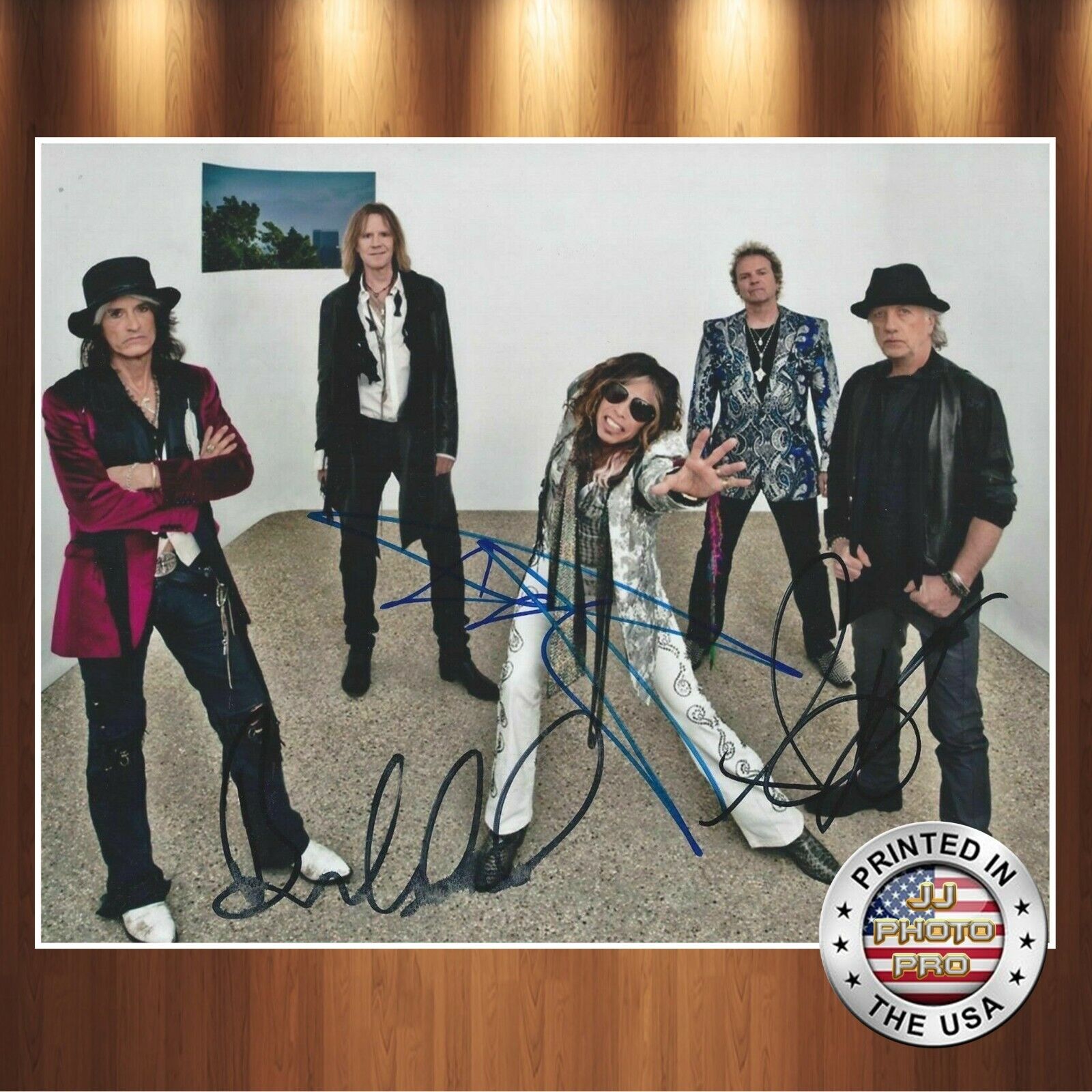 Steven Tyler Autographed Signed 8x10 Photo Poster painting (Aerosmith) REPRINT