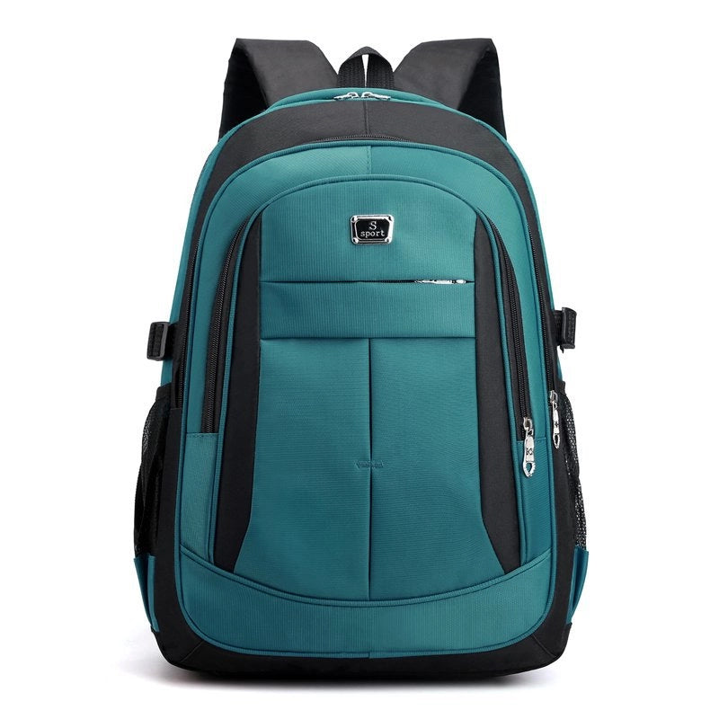 Waterproof Solid Color School Daily School Backpack