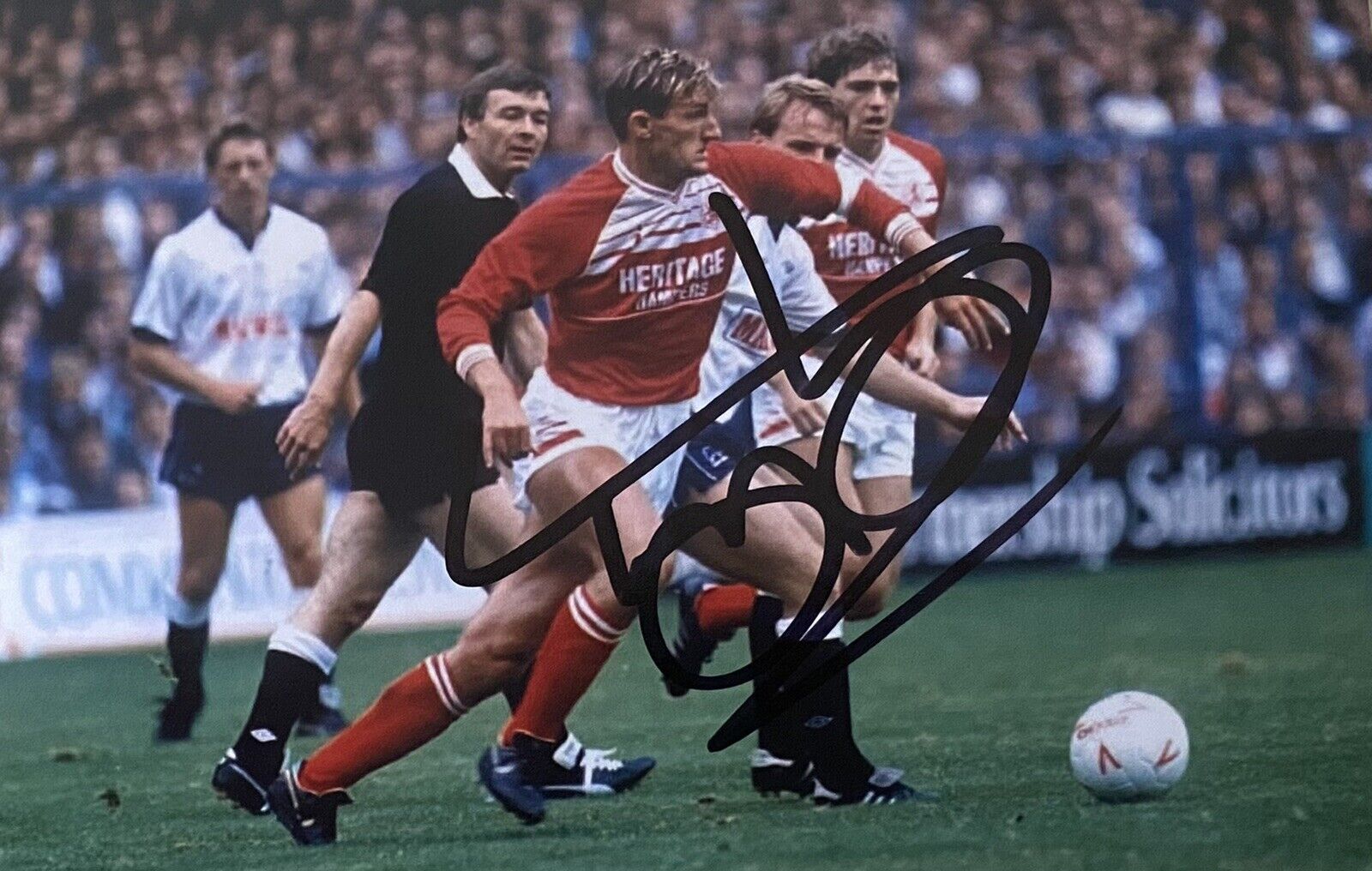 Tony Mowbray Genuine Hand Signed Middlesbrough 6X4 Photo Poster painting
