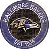 Diamond Painting-5D Full Round Drill Baltimore Ravens