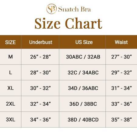 Snatch Bra - 3-in-1 Waist Trainer Bra