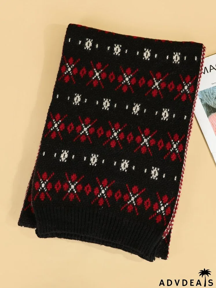 Graphic Pattern Scarf