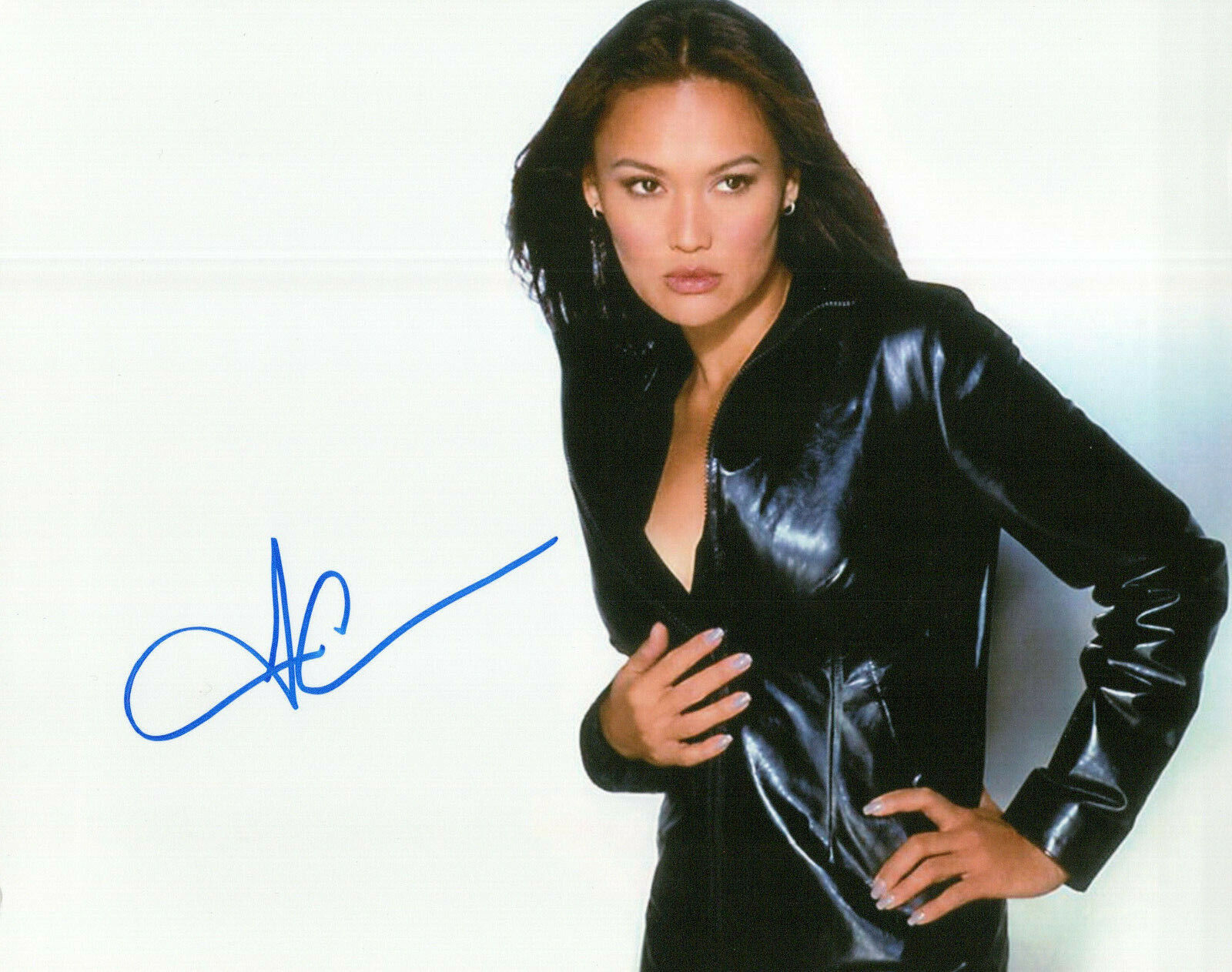 Tia Carrere glamour shot autographed Photo Poster painting signed 8x10 #12