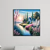 Diamond Painting-DIY Full Round Drill Reed Lakeside Cottage