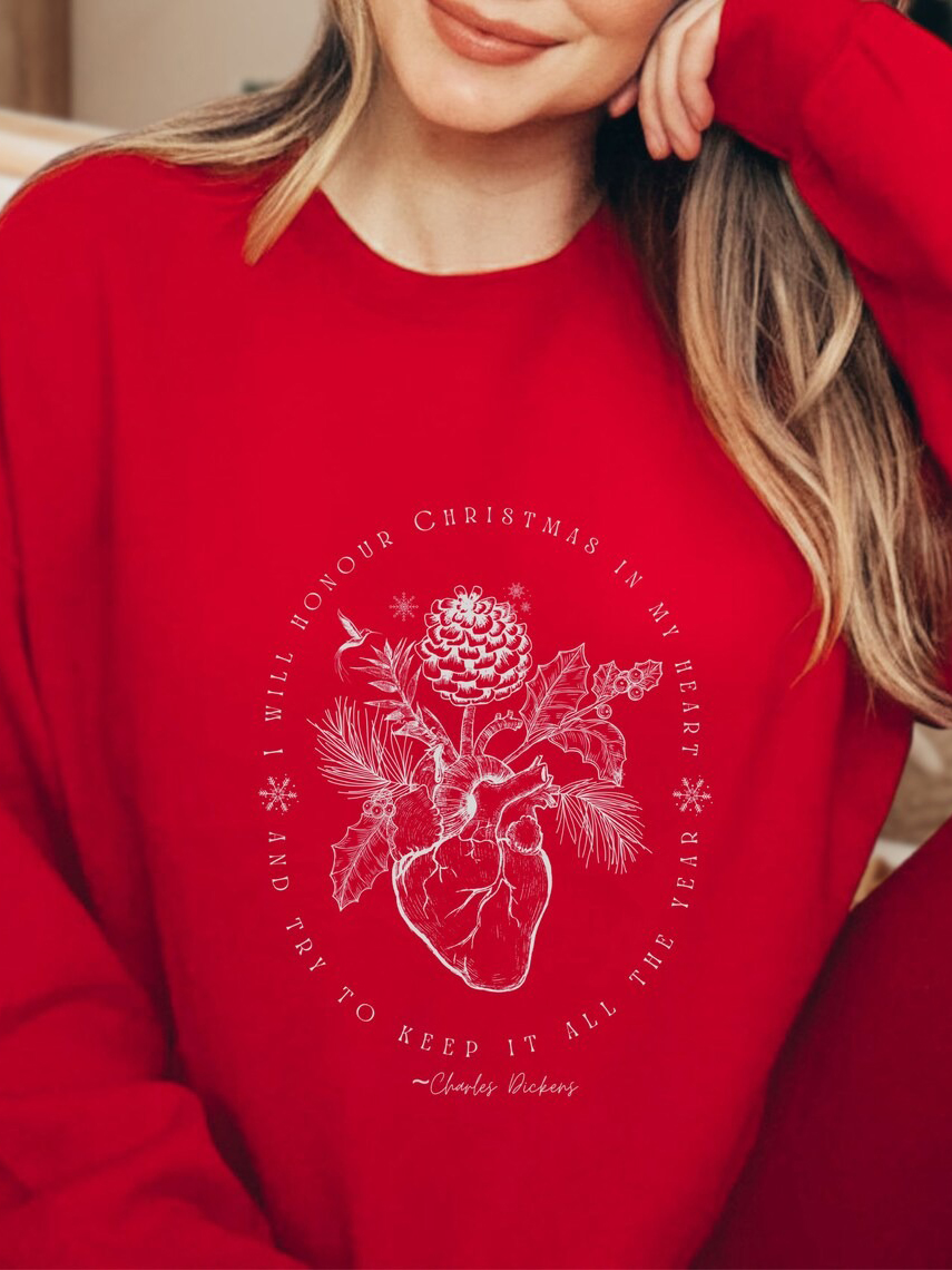 Charles Dickens A Christmas Carol Literary Greek Mythology Sweatshirt