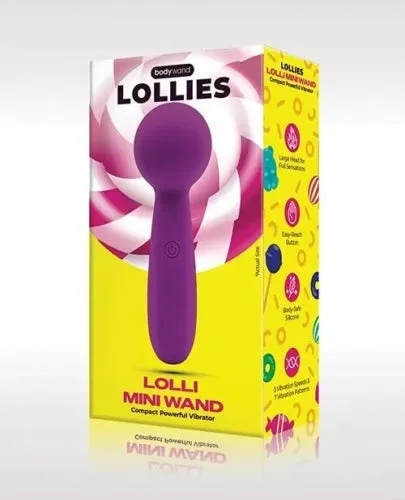 pornhint Pornhint XGen Bodywand Lolli Mini Wand Vibrator - Purple