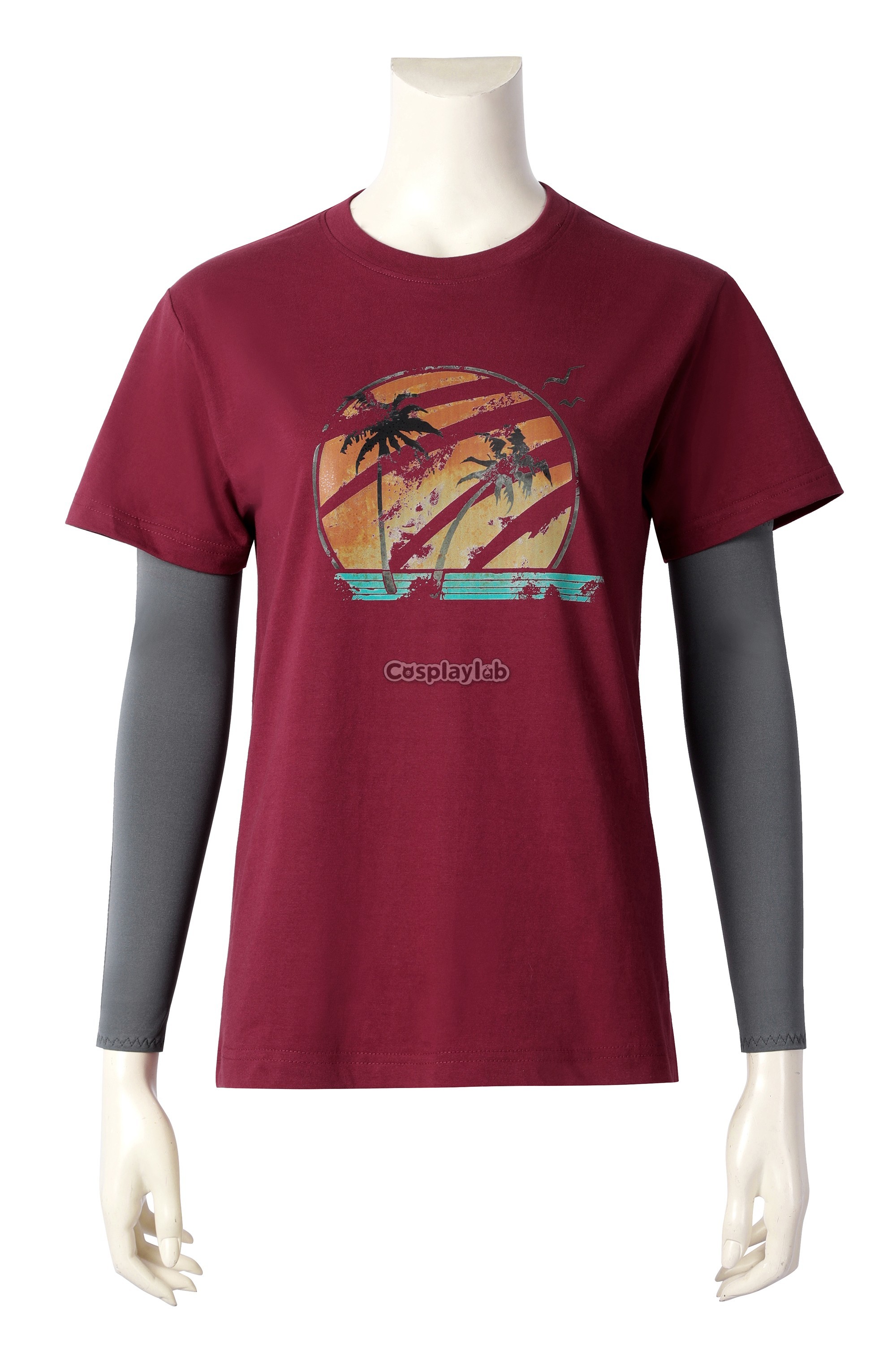 Ellie	Yellow T-shirt Cosplay Costume