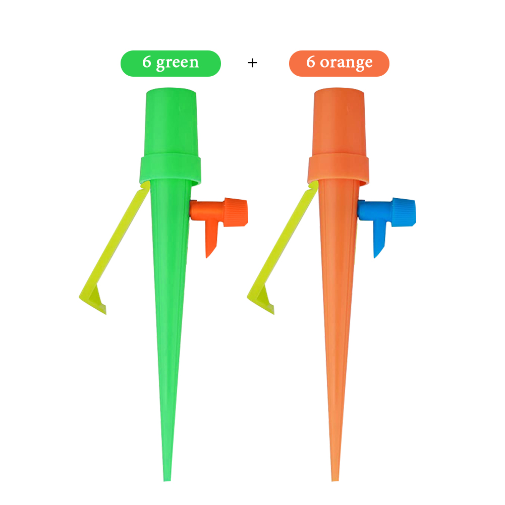 

12x Bottle Auto Drip Watering Spikes Indoor Flower Plants Irrigation System, 501 Original
