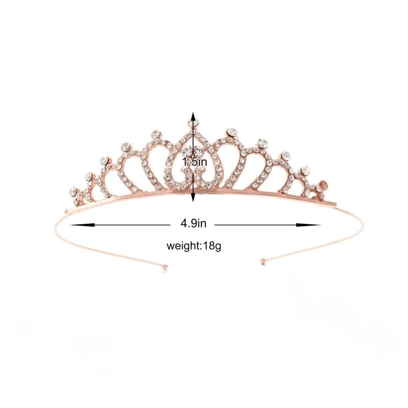 Factory Girl Crown Princess Simple Cute Headband Baby Festival Performance Hair Accessories Bride Crown Wedding Headdress