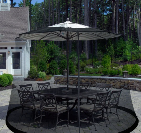 Pure Garden Bug Screen for 7.5-foot Outdoor Umbrella