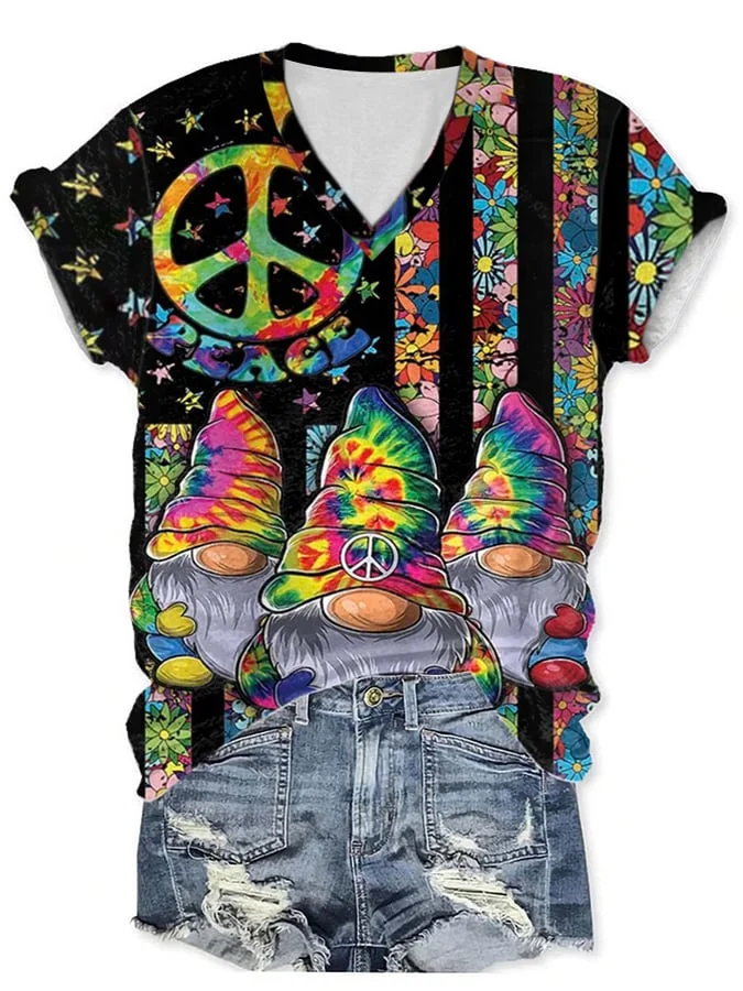 Women's BE KIND Hippie T-Shirt socialshop