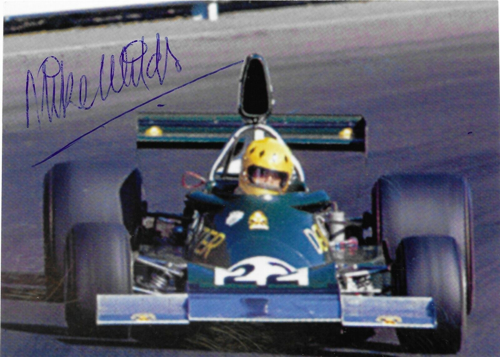 MIKE WILDS SIGNED 4X6* Photo Poster painting FORMULA ONE F1 (FORMEL 1 AUTOGRAPH)