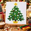 Christmas Pearl Cross Stitch Kit &ndash; 11CT Stamped Full Stitch DIY Embroidery tapestrymarket