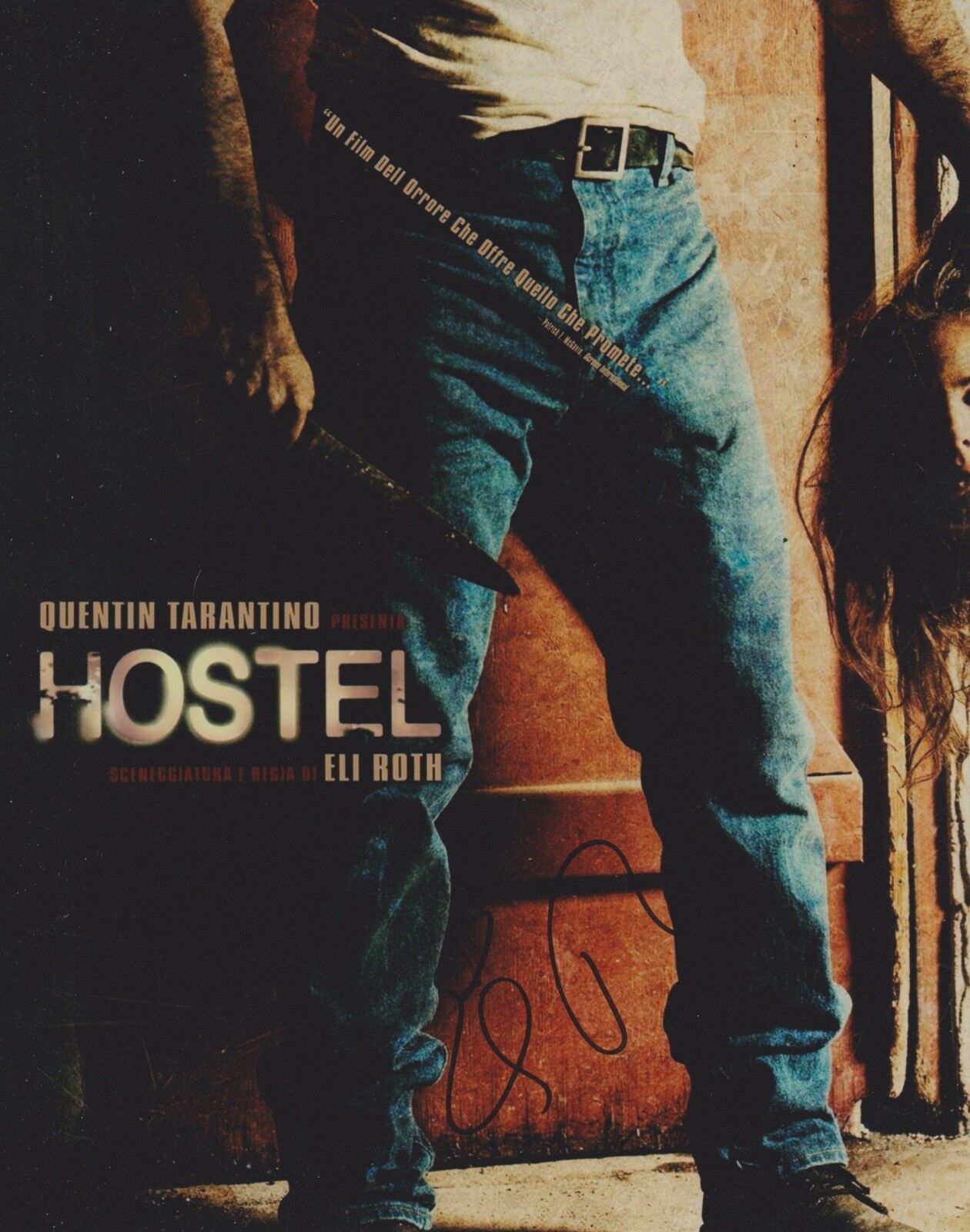 Eli Roth Signed Hostel 10x8 Photo Poster painting AFTAL