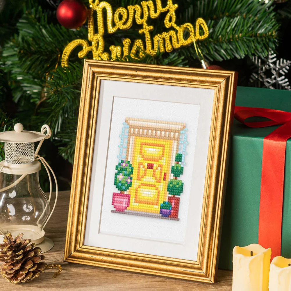 12pcs/a set 5D DIY Garden Full Square Drill Partial AB Drill Diamond Painting(16*20cm)