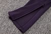 Joyfball 2024/2025 West Ham United Half-Pull Training Suit purple Football Shirt 1:1 Thai Quality