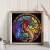 (Stamped/Counted) Dragon - 11CT Cross Stitch 40*40cm/15.75*15.75in