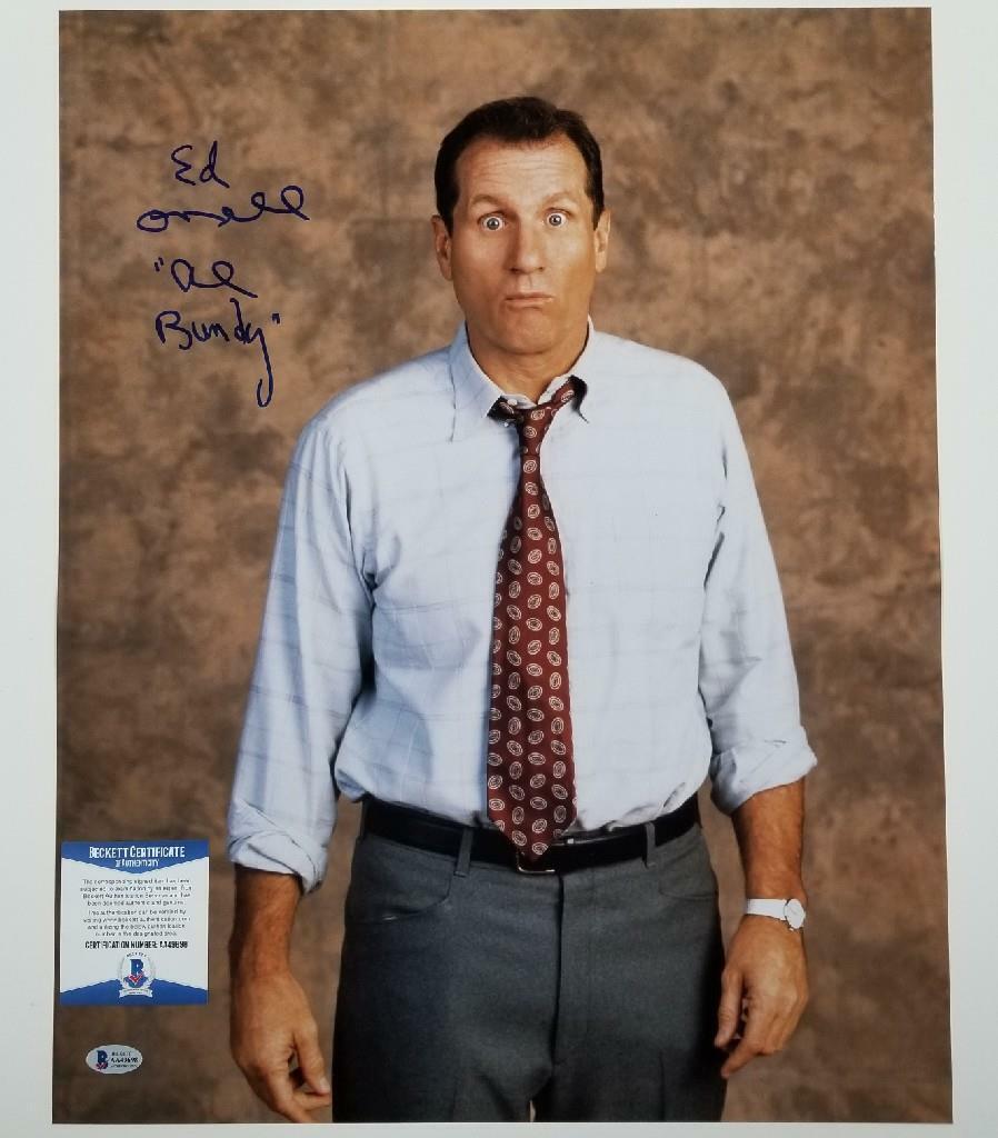 Ed O'Neill signed Al Bundy