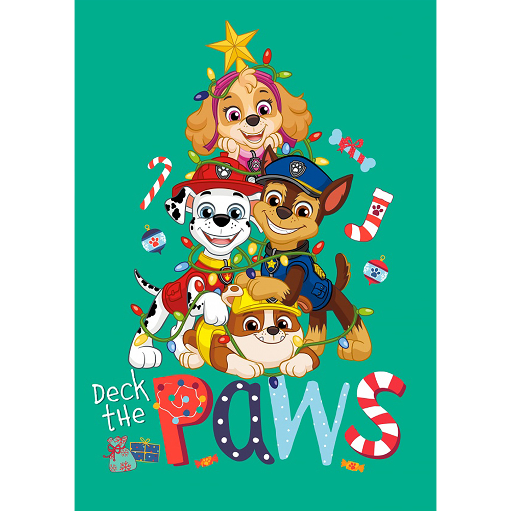 

PAW Patrol - Round Drill Diamond Painting - 30*40CM, 501 Original