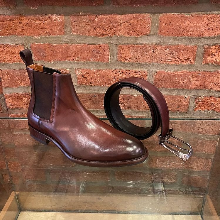 High Top Basic Fashion Mens Boots