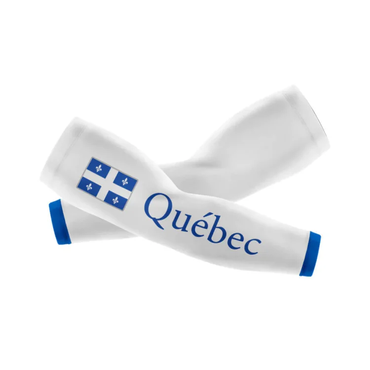 Quebec Flag Arm And Leg Sleeves