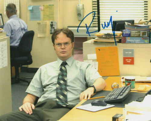 Rainn Wilson Autographed Signed 8x10 Photo Poster painting ( The Office ) REPRINT