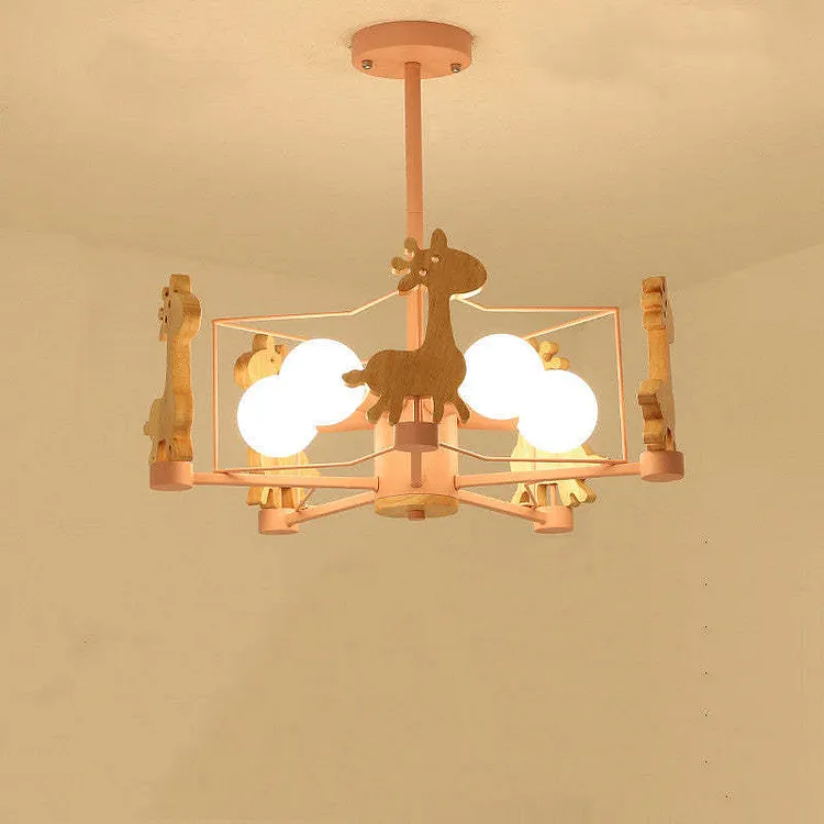 Minori Giraffes LED Flush Mount Ceiling Light