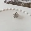 Stylish Metallic Silver Grey Hair Claws