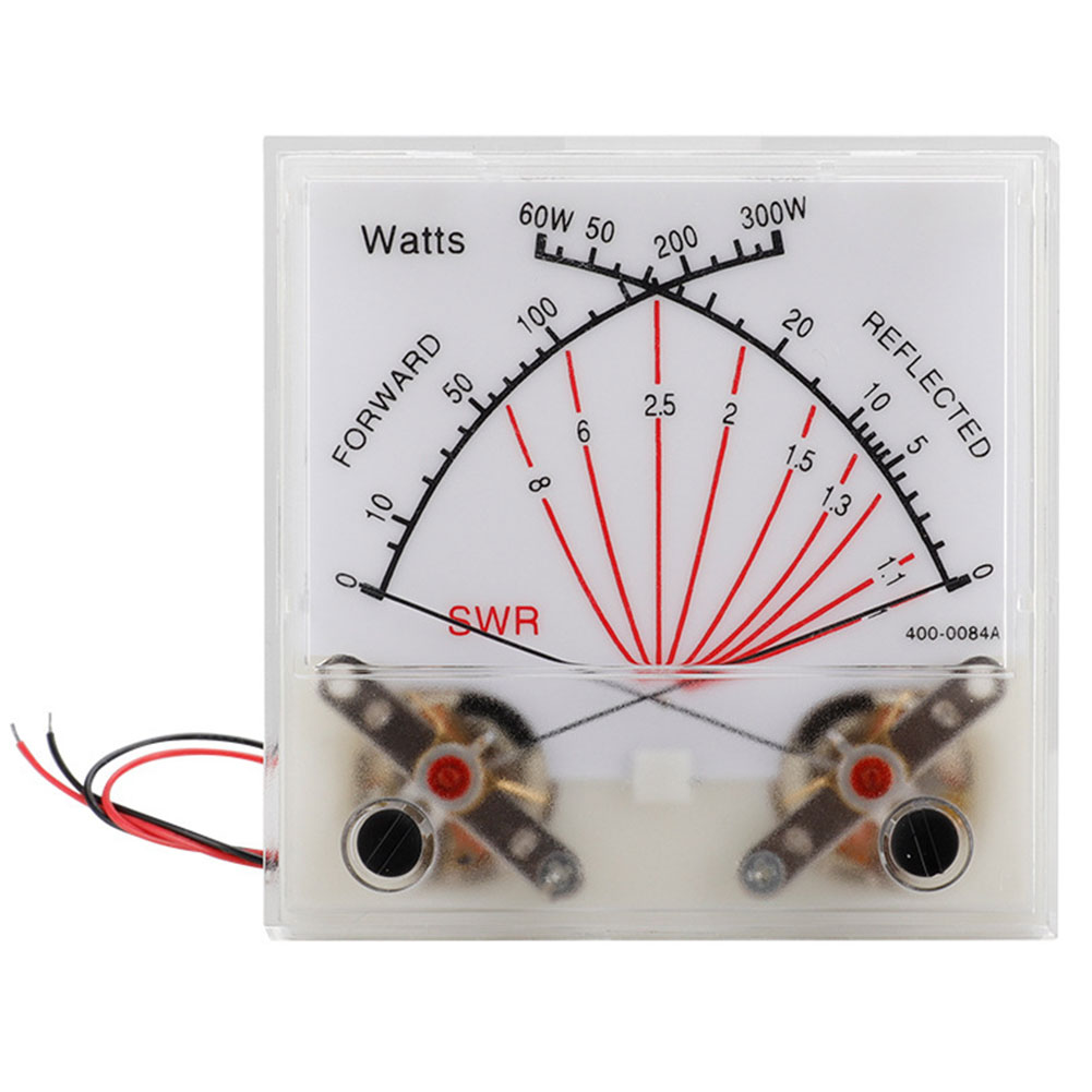 

Standing Wave Ratio SWR Watt Meter Radio Station VU Power Meter Transmitter, 501 Original