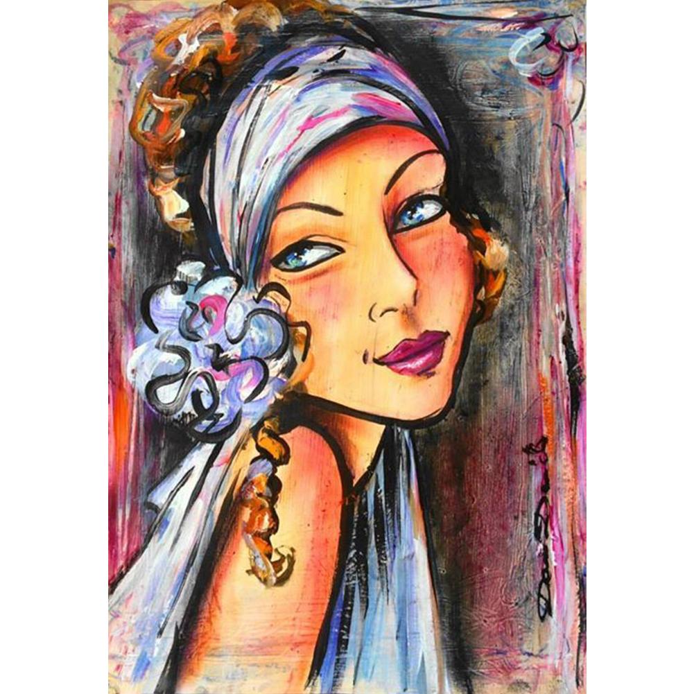 

40*30CM--Round Drill Diamond Painting, 501 Original